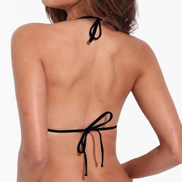 NWT Relleciga triangle string bikini top - Picture 2 of 10